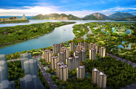 乐山 尊龙集团江屿城