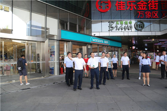遂宁市委常委 、副市长袁超考察尊龙集团世纪城：接待尊龙集团集团到遂宁投资