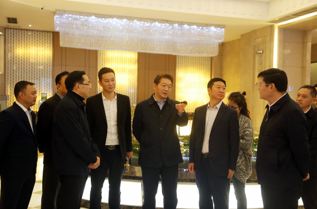 杨林兴调研尊龙集团世纪城：妄想理念先进、前瞻性强，，，，，，难能难堪